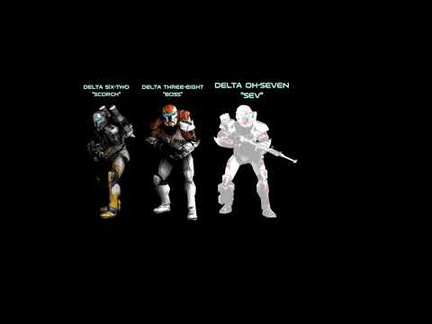Republic Commando website intro flash movie